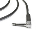 Cabo De Guitarra Angel 0,30mm Conector P10/p10 90º 10ft 3,05 Metros Preto
